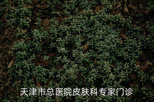 天津市總醫院皮膚科專家門診