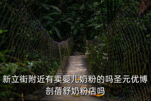 新立街附近有賣嬰兒奶粉的嗎圣元優博剖蓓舒奶粉店嗎