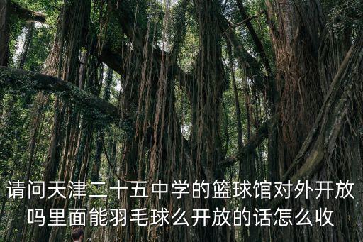 請問天津二十五中學的籃球館對外開放嗎里面能羽毛球么開放的話怎么收