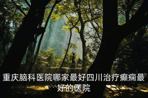 重慶腦科醫院哪家最好四川治療癲癇最好的醫院