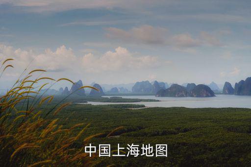 中國上海地圖