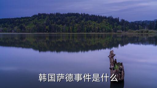 韓國薩德事件是什么