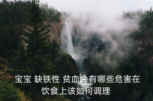 寶寶缺鐵性貧血,寶寶缺鐵性貧血怎么辦?可以吃這些補鐵劑!
