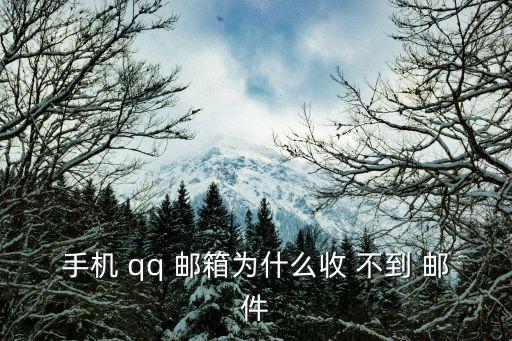 qq郵箱為什么收不到郵件,自助查詢系統如何收到收貨信息?
