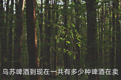 烏蘇啤酒到現在一共有多少種啤酒在賣