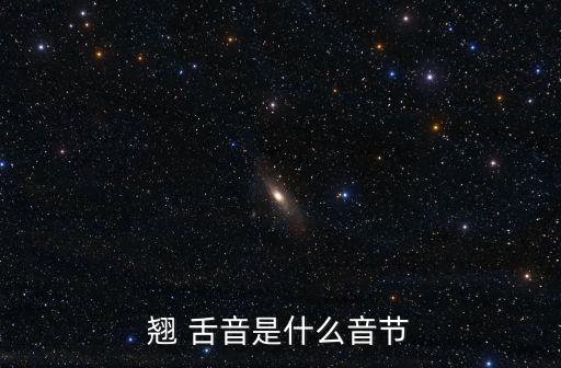翹 舌音是什么音節