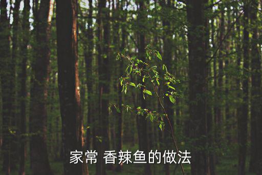 家常 香辣魚的做法