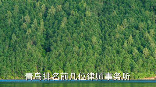 青島排名前幾位律師事務所