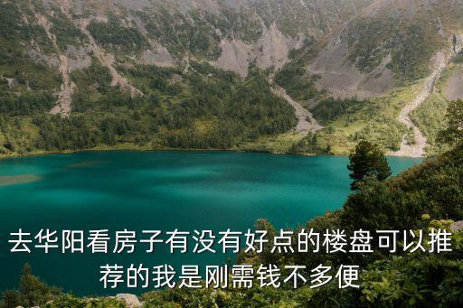 去華陽看房子有沒有好點的樓盤可以推薦的我是剛需錢不多便
