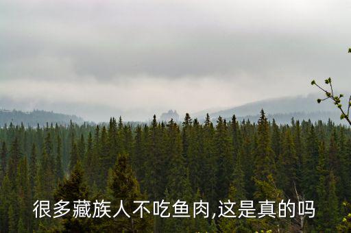 很多藏族人不吃魚肉,這是真的嗎