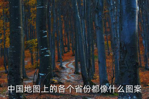 中國地圖上的各個(gè)省份都像什么圖案