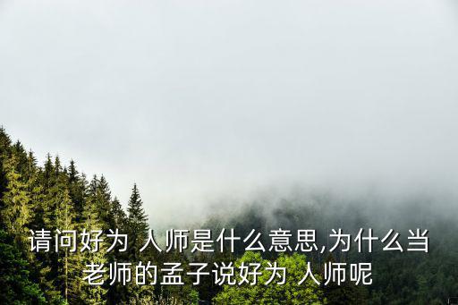 好為人師的意思,人的煩惱好人師原句是諺語