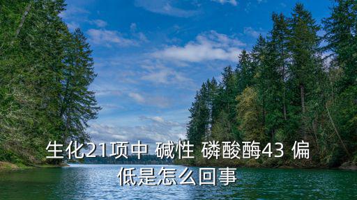 生化21項中 堿性 磷酸酶43 偏低是怎么回事