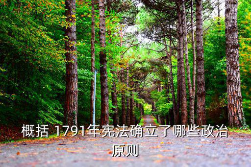1791年,法國歷史上首部成文憲法1791年通過
