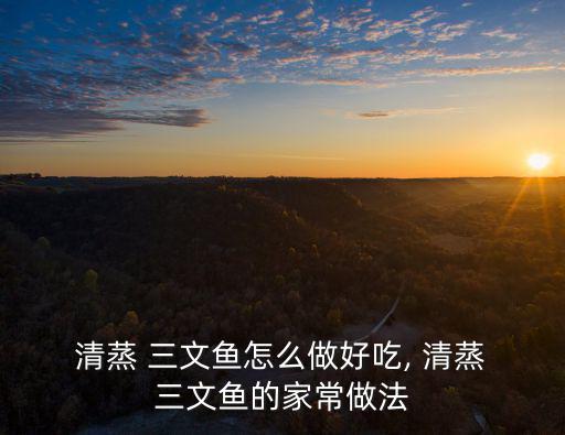  清蒸 三文魚怎么做好吃, 清蒸 三文魚的家常做法