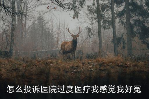 怎么投訴醫院過度醫療我感覺我好冤