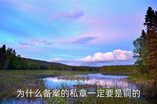 為什么備案的私章一定要是銅的
