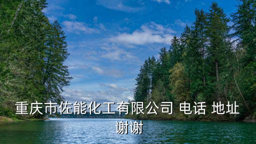 重慶市佐能化工有限公司 電話 地址 謝謝