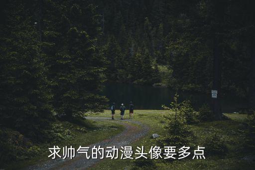 求帥氣的動漫頭像要多點