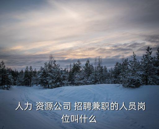 人力資源招聘,人力資源中文招聘簡稱:招聘高管