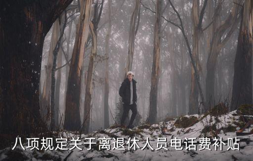 八項(xiàng)規(guī)定關(guān)于離退休人員電話費(fèi)補(bǔ)貼
