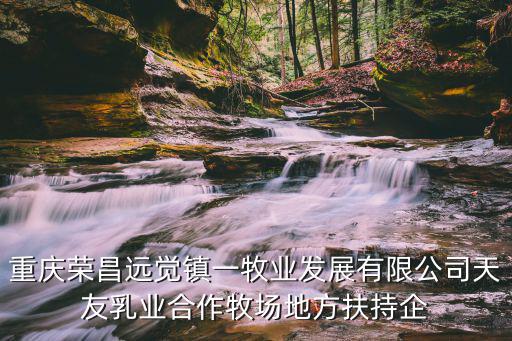 重慶榮昌遠(yuǎn)覺(jué)鎮(zhèn)一牧業(yè)發(fā)展有限公司天友乳業(yè)合作牧場(chǎng)地方扶持企