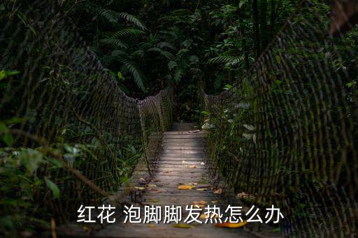  紅花 泡腳腳發熱怎么辦