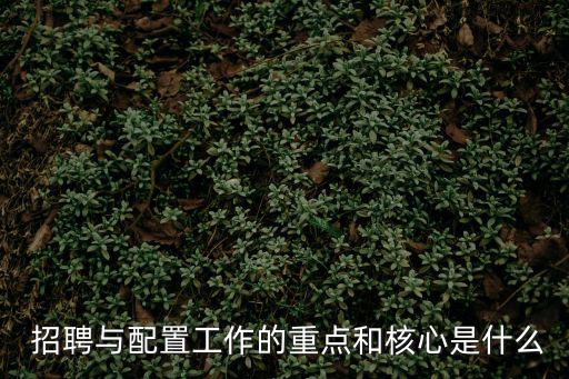  招聘與配置工作的重點和核心是什么