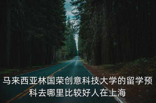 馬來西亞林國榮創意科技大學的留學預科去哪里比較好人在上海