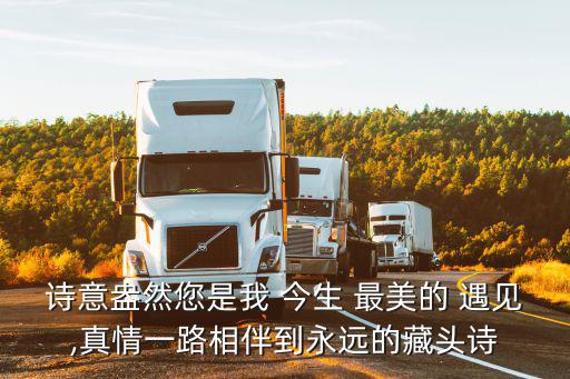 詩意盎然您是我 今生 最美的 遇見,真情一路相伴到永遠的藏頭詩