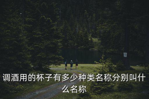 調酒用的杯子有多少種類名稱分別叫什么名稱