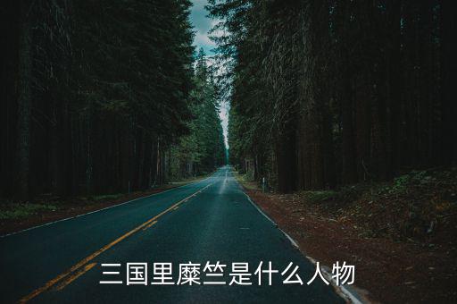 三國里糜竺是什么人物