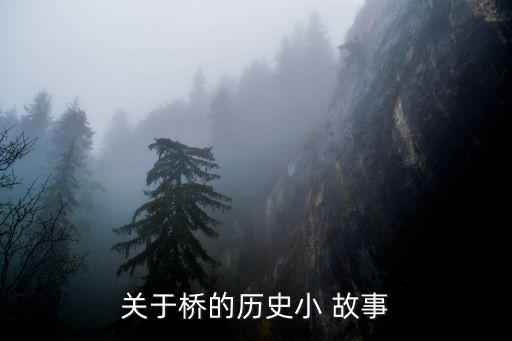 關于橋的歷史小 故事
