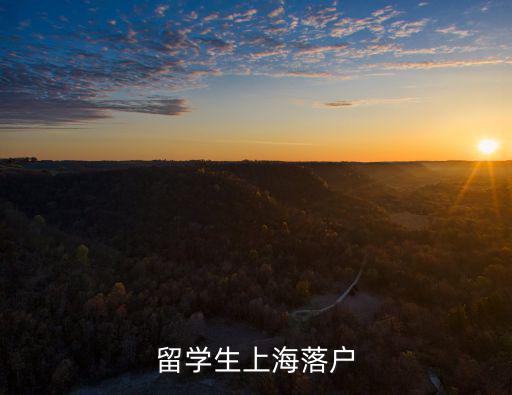 留學生上海落戶
