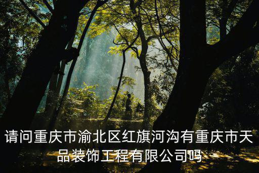 請問重慶市渝北區紅旗河溝有重慶市天品裝飾工程有限公司嗎
