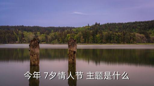 今年 7夕情人節 主題是什么