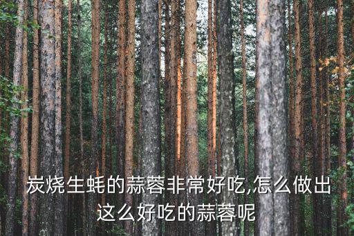 炭燒生蠔,秘制生蠔、紅辣椒和蠔油