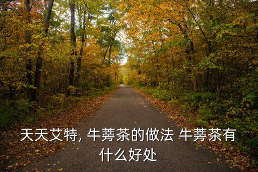天天艾特, 牛蒡茶的做法 牛蒡茶有什么好處