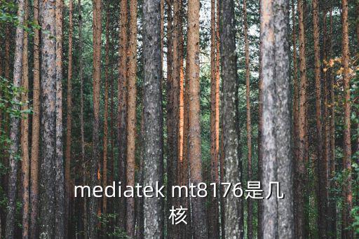 mediatek mt8176是幾核