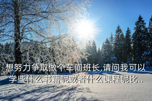 金牌班組長,企業對班級的培養重視不夠-1