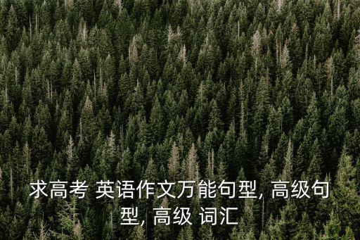 高級詞匯英語,高級詞匯與擬人化應用的區別