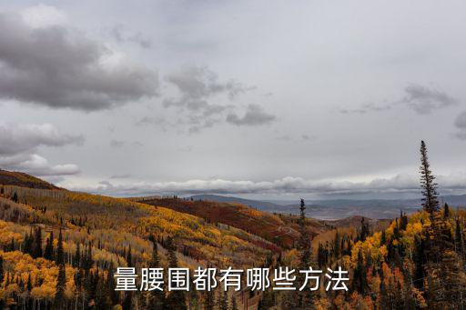 量腰圍都有哪些方法