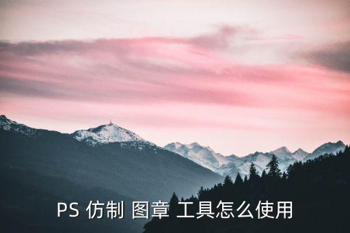 仿制圖章工具怎么用,怎么用ps仿制圖章工具?