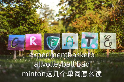 experimentbasketballvolleyball badminton這幾個單詞怎么讀