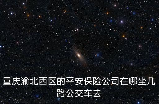 重慶渝北西區(qū)的平安保險公司在哪坐幾路公交車去
