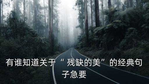殘缺美,第二集:第一集:新傳媒21集