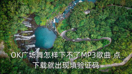 OK廣場舞怎樣下不了MP3歌曲 點下載就出現填驗證碼