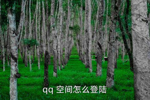 qq 空間怎么登陸
