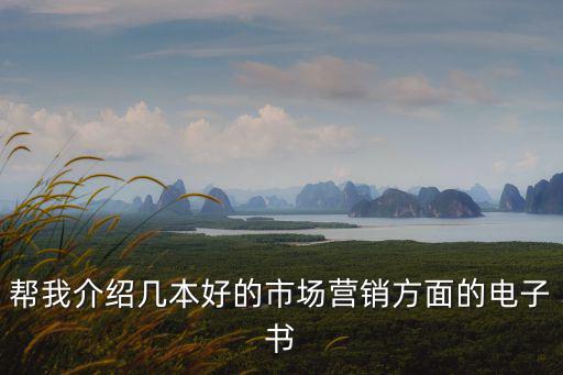 幫我介紹幾本好的市場營銷方面的電子書