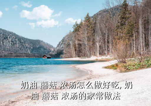  奶油 蘑菇 濃湯怎么做好吃, 奶油 蘑菇 濃湯的家常做法